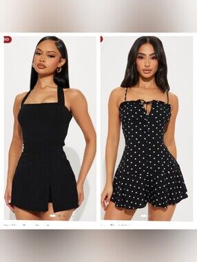 2 Fashion Nova Rompers